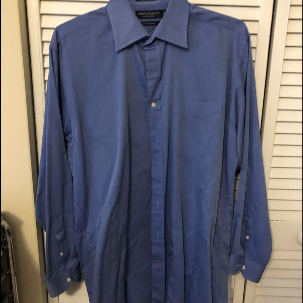 Daniel cremieux blue button down